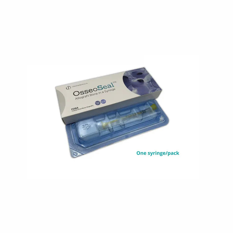 OsseoSeal Mineralized Cortico-Cancellous Bone in Syringe / 0.5cc